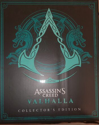 Jeux Vidéo En édition Spéciale Pour Nintendo Wii Coffret Figurine Collector Assassin's Creed Valhalla (Sans Jeu) - Bon État Coffret Collector Assassin's Creed