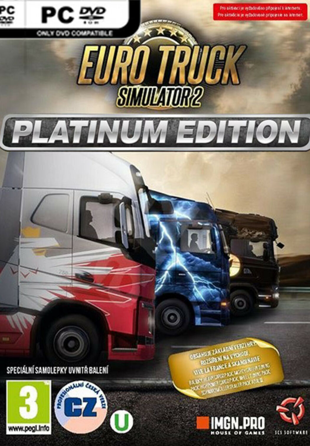 Euro Truck Simulator 2 - Platinum Edition Steam Key