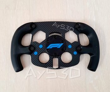 MOD F1 Formula 1 para Volante Logitech G29 y G923 de Ps PlayStation y PC Azul