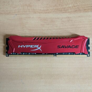 Kingston Savage 8 GB (1 x 8 GB) DDR3-1600 Black / Red PC RAM