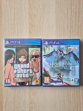 Nauji Gta trilogy ir Horizon žaidimai!