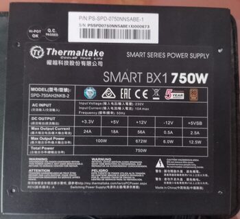 Get Thermaltake Smart BX1 ATX 750 W 80+ Bronze PSU