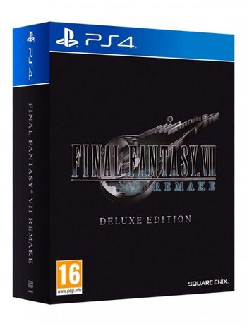 Final Fantasy VII Remake Deluxe Edition PlayStation 4