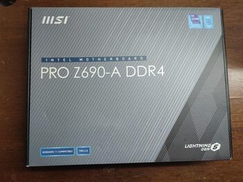 MSI PRO Z690-A DDR4 Motherboard Motininė Plokštė