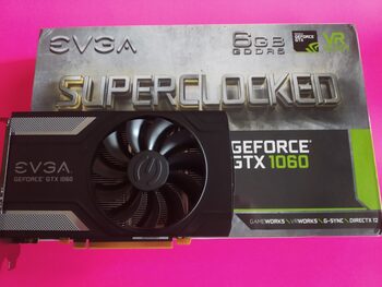 EVGA GeForce GTX 1060 6GB 6 GB 1607-1835 Mhz PCIe x16 GPU