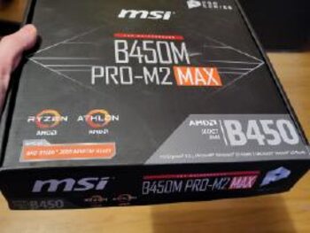 Pirkti MSI B450M PRO-M2 MAX AMD B450 Micro ATX DDR4 AM4 1 x PCI-E x16 ...