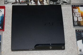 PlayStation 3 Slim, Black, 160GB mas juegos 