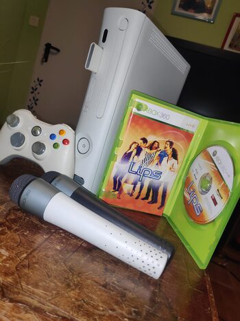 Xbox 360 + Juego Lips + Micrófonos inalámbricos