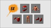 PlayerUnknown's Battlegrounds - Hot Pockets Promotional All 5 Items Set (DLC) (PC) in-game Key GLOBAL