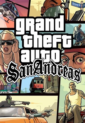 Grand Theft Auto: San Andreas Rockstar Games Launcher Key EUROPE