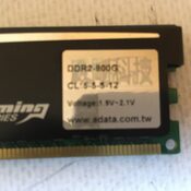 ADATA Gaming series DDR2 RAM Operatyvioji atmintis