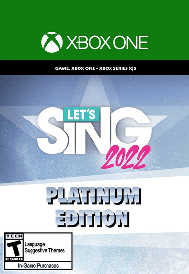 E-shop Let's Sing 2022 Platinum Edition XBOX LIVE Key UNITED STATES