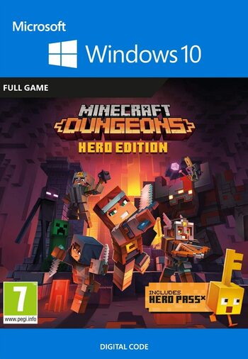 Minecraft Dungeons: Hero Edition - Windows 10 Store Klucz GLOBAL