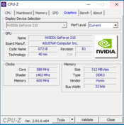 Asus GeForce 210 1GB GDDR3 for sale