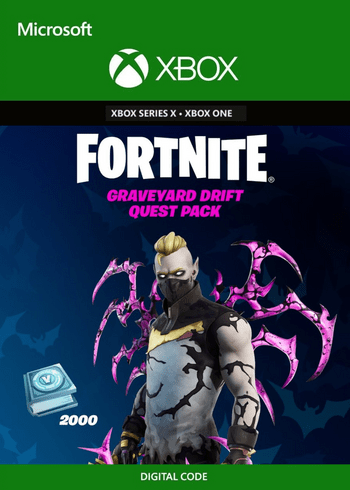 Fortnite - Graveyard Drift Quest Pack + 2000 V-Bucks Challenge Código de XBOX LIVE EUROPE