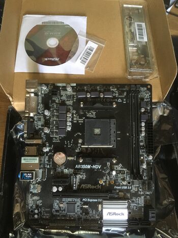 Comprar ASRock AB350M-HDV AMD B350 Micro ATX DDR4 AM4 1 x PCI-E x16 ...