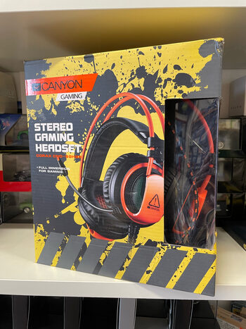Comprar Ausinės Canyon Corax GH-5A Gaming headset wired black orange su ...