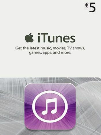 Apple iTunes Gift Card 5 EUR Clé iTunes BELGIUM