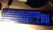 Westrom blue led keyboard (new, without package)