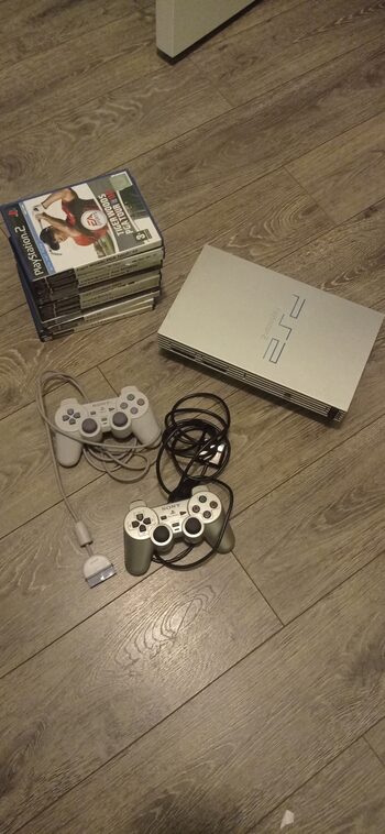 playstation 2 серебряная