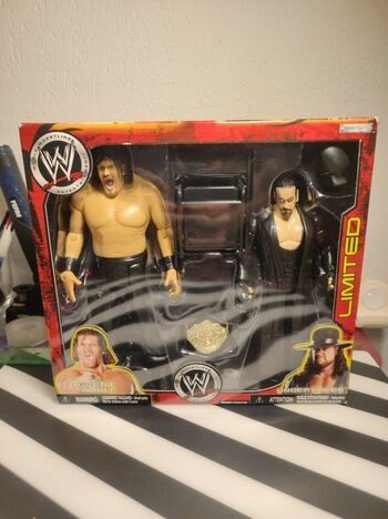 Pack Limited Edition WWE Great Khali Undertaker Jakks Pacific 2007 figurines
