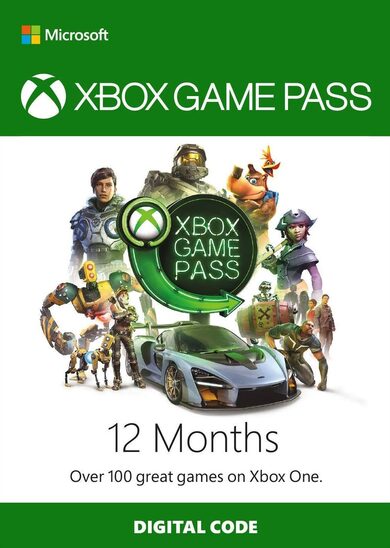 xbox one game pass kaina