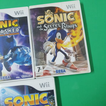 receta Dios Compañero Comprar Pack 3 Juegos Sonic WII | ENEBA
