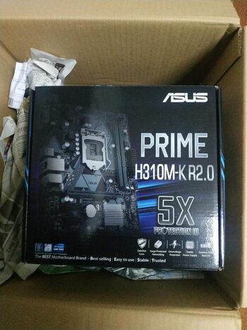 Asus PRIME H310M-K R2.0 Intel H310 Micro ATX DDR4 LGA1151 1 x PCI-E x16 Slots Motherboard