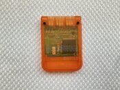 Memory Card Naranja Tarjeta Memoria Playstation Ps1 BUENA CONDICION