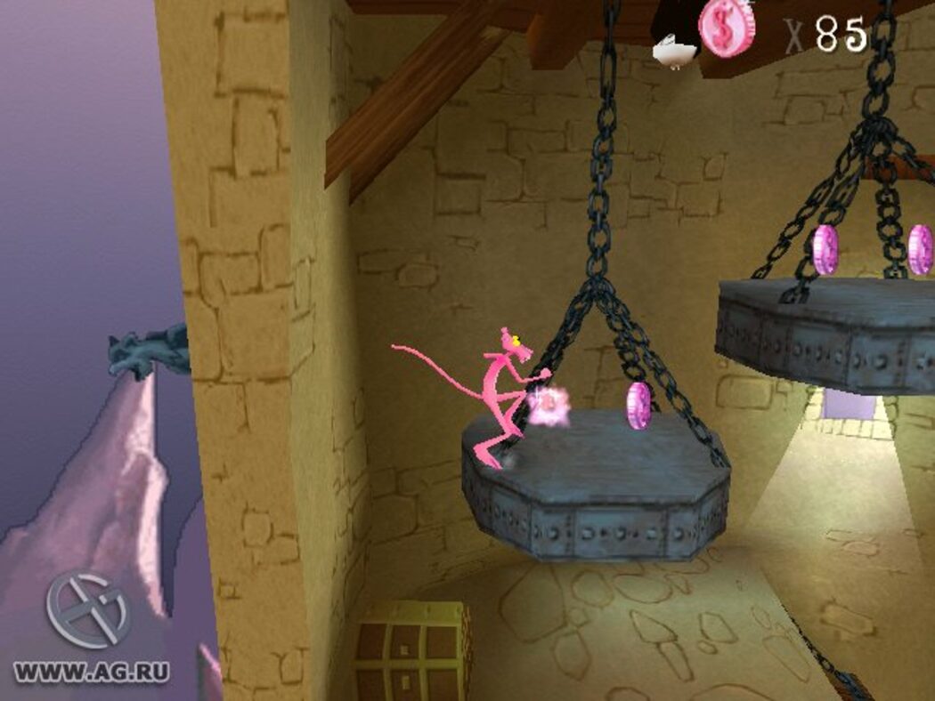 pink panther pinkadelic pursuit playstation