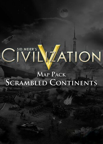 Sid Meier's Civilization V - Scrambled Continents Map Pack (DLC) Steam Key GLOBAL