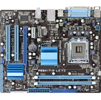 Asus P5G41T-M LX Intel G41 Micro ATX DDR3 LGA775 1 x PCI-E x16 Slots Motherboard