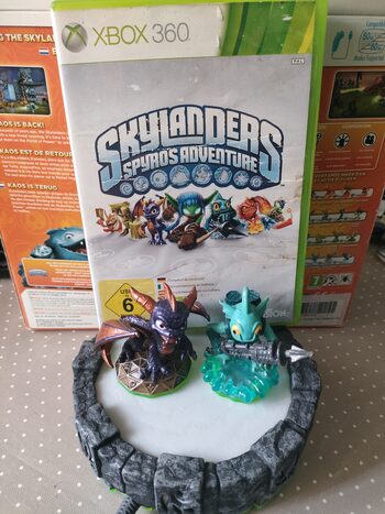 Pack 2 juegos Skylanders spyro adventure y giants xbox360
