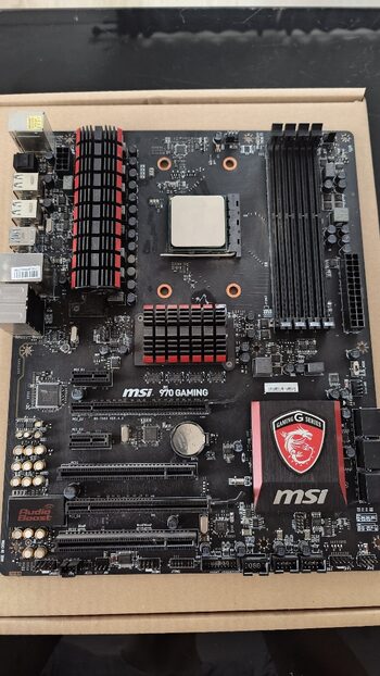 Redeem MSI 970 GAMING AMD 970 ATX DDR3 AM3+ 2 x PCI-E x16 Slots Motherboard
