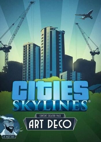 Cities: Skylines - Art Deco (DLC) (PC) Steam Key EUROPE