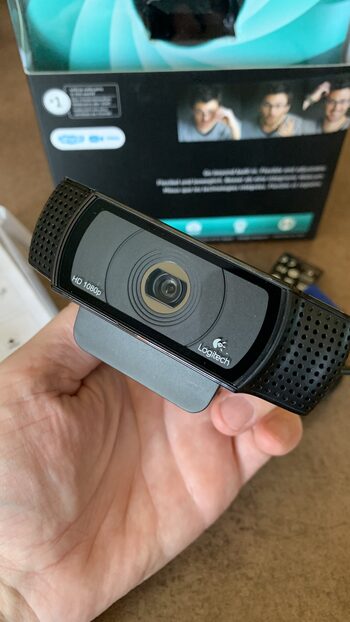 Logitech - HD Pro C920 - Webcam - Noir