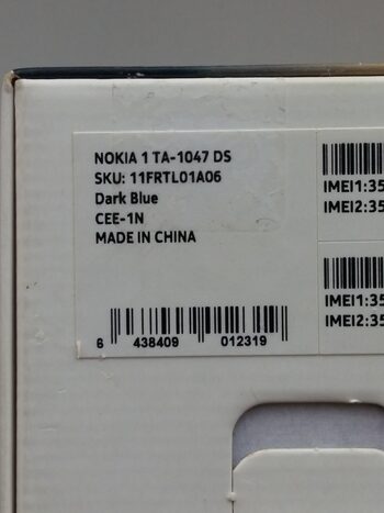 Nokia 1 Dark Blue for sale