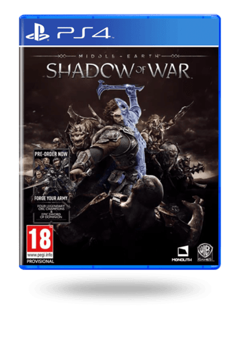 Middle-earth: Shadow of War (La Terre du Milieu : L'Ombre de la Guerre) PlayStation 4