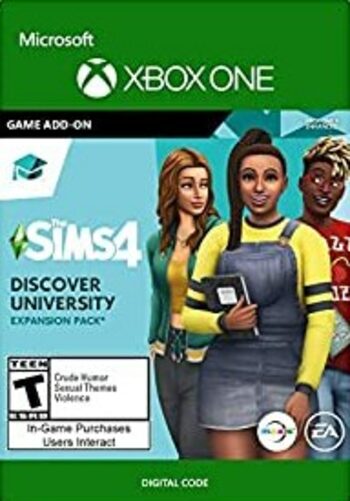 The Sims 4: Discover University (DLC) Código de (Xbox One) Xbox Live UNITED STATES
