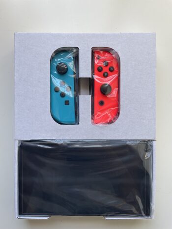 Nintendo Switch OLED, Blue & Red, 64GB