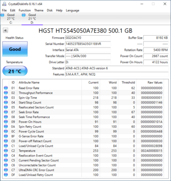 Buy Hitachi Travelstar Z5K500 500 GB HDD Storage