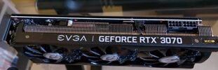 EVGA GeForce RTX 3070 8 GB 1500-1815 Mhz PCIe x16 GPU