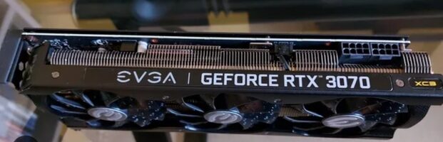EVGA GeForce RTX 3070 8 GB 1500-1815 Mhz PCIe x16 GPU