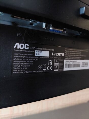 Buy Žaidimų monitorius Aoc 24g1wg4 144hz 24" Lenktas