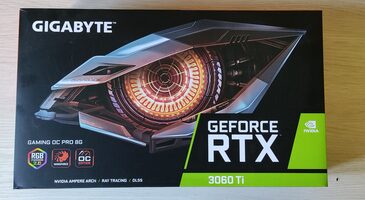 Gigabyte GeForce RTX 3060 Ti 8 GB 1410-1665 Mhz PCIe x16 GPU
