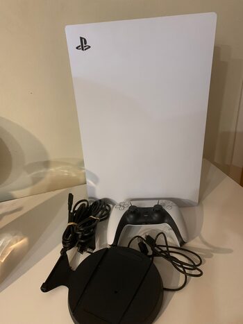 Playstation 5 Digital Edition, Black & White, 825GB