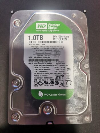 Western Digital HDD 1TB 