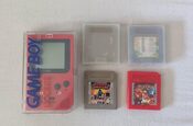 Game boy pocket rojo y 4 juegos 