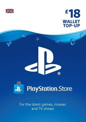 PlayStation Network Card 18 GBP (UK) PSN Key UNITED KINGDOM