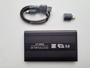 Isorinis kietasis diskas HDD 1 TB USB 3.0 + TYPE C ADAPTERIS